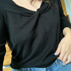New York & Company black blouse